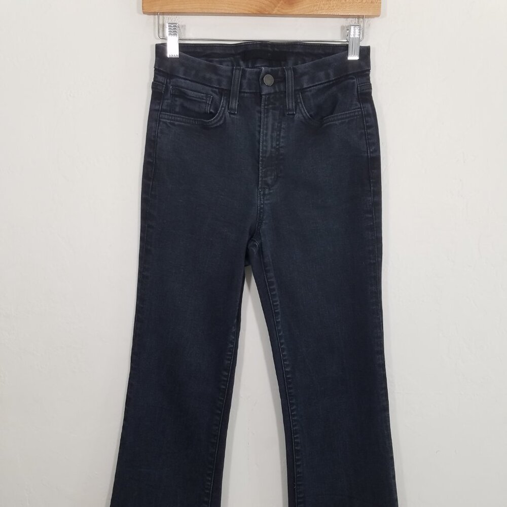 Joe's Jeans FLAWLESS Hi-Rise Honey Curvy Bootcut Stretch Jeans Black Size 26 - Picture 2 of 8